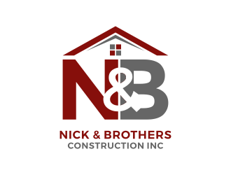 Nick & Brothers Construction logo design by graphicstar