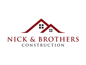 Nick & Brothers Construction logo design by dibyo