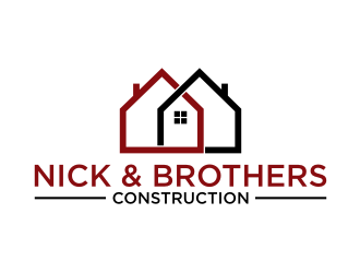 Nick & Brothers Construction logo design by rief