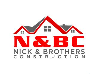 Nick & Brothers Construction logo design by pilKB