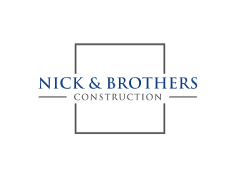 Nick & Brothers Construction logo design by asyqh