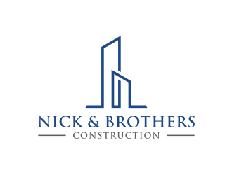 Nick & Brothers Construction logo design by asyqh