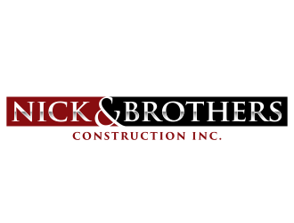 Nick & Brothers Construction logo design by pionsign