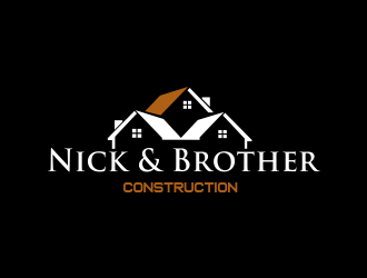 Nick & Brothers Construction logo design by Dhieko