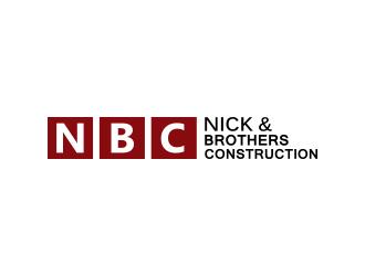 Nick & Brothers Construction logo design by Rexi_777