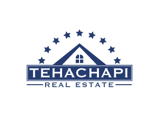 Tehachapi Real Estate  logo design by ElonStark