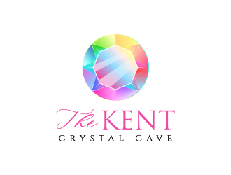 The Kent Crystal Cave logo design by Gopil