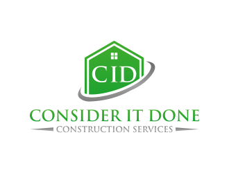 Consider It Done Construction Servies  logo design by dodihanz