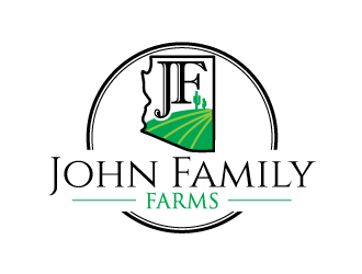 John Family Farms logo design by yans