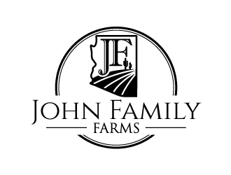 John Family Farms Logo Design - 48hourslogo