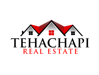 Tehachapi Real Estate  logo design by ElonStark