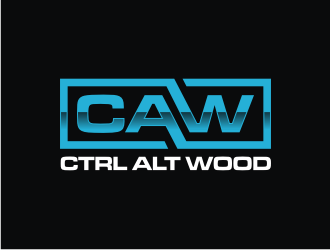 ctrl alt wood logo design by Sheilla