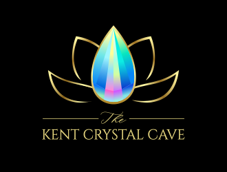 The Kent Crystal Cave logo design by Gopil