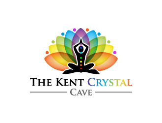 The Kent Crystal Cave logo design by zinnia