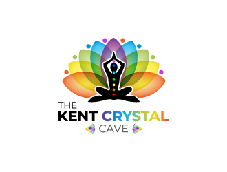 The Kent Crystal Cave logo design by zinnia