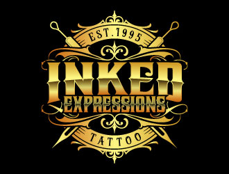 Inked Expressions Logo Design - 48hourslogo