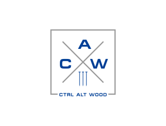 ctrl alt wood logo design by kopipanas