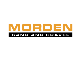 Morden Sand and Gravel  logo design by lexipej