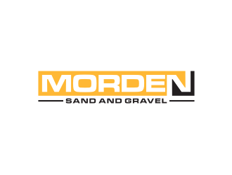 Morden Sand and Gravel  logo design by Sheilla