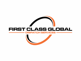 First Class Global Dispatch Services  logo design by hopee