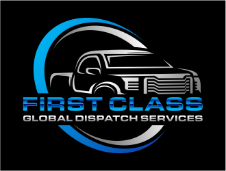 First Class Global Dispatch Services  logo design by cintoko