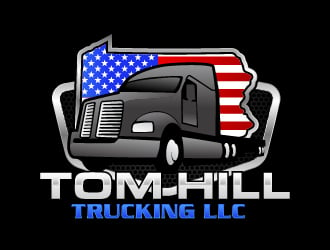 TOM HILL TRUCKING  LLC logo design by sakarep