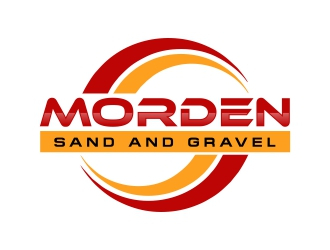 Morden Sand and Gravel  logo design by rizuki