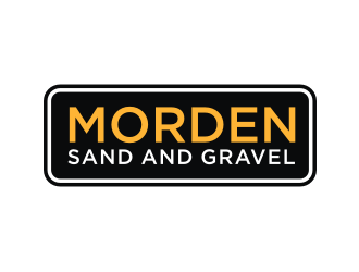 Morden Sand and Gravel  logo design by Sheilla