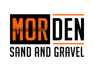 Morden Sand and Gravel  logo design by FriZign