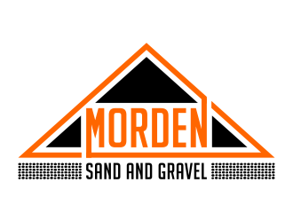 Morden Sand and Gravel  logo design by FriZign