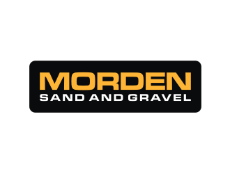 Morden Sand and Gravel  logo design by Sheilla