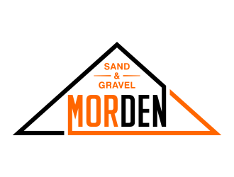 Morden Sand and Gravel  logo design by FriZign