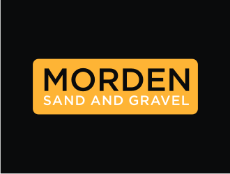 Morden Sand and Gravel  logo design by Sheilla