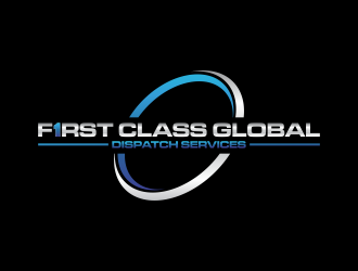 First Class Global Dispatch Services  logo design by hopee