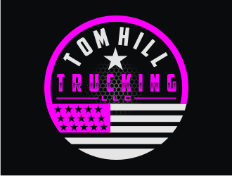 TOM HILL TRUCKING  LLC logo design by Artomoro