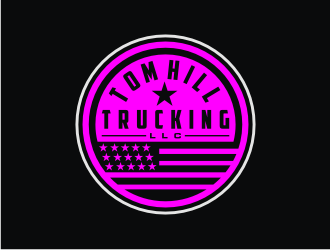 TOM HILL TRUCKING  LLC logo design by Artomoro