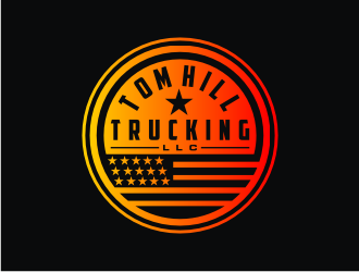 TOM HILL TRUCKING  LLC logo design by Artomoro