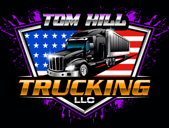 TOM HILL TRUCKING  LLC logo design by Suvendu