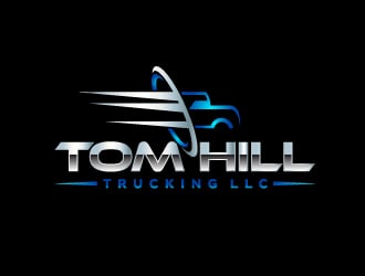 TOM HILL TRUCKING  LLC logo design by Marianne