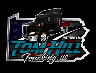 TOM HILL TRUCKING  LLC logo design by daywalker