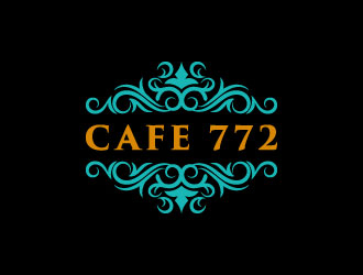 Cafe 772 logo design by aryamaity