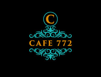 Cafe 772 logo design by aryamaity