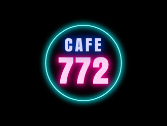 Cafe 772 logo design by aryamaity