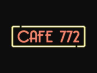 Cafe 772 logo design by gateout