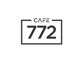 Cafe 772 logo design by Gravity