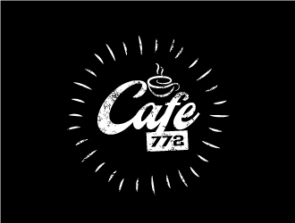 Cafe 772 logo design by Suvendu