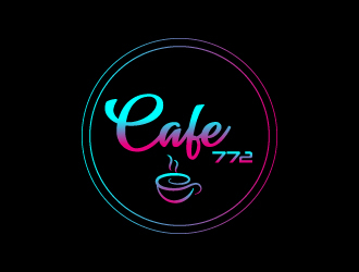 Cafe 772 logo design by Suvendu