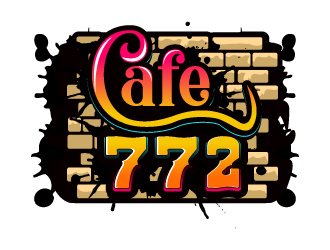 Cafe 772 logo design by Suvendu