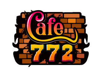 Cafe 772 logo design by Suvendu