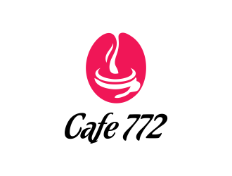 Cafe 772 logo design by JessicaLopes